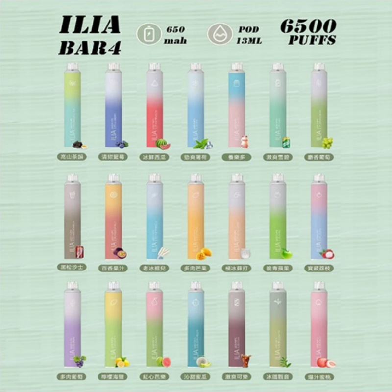 ILIA哩亞四代拋棄式6500口 拋棄式