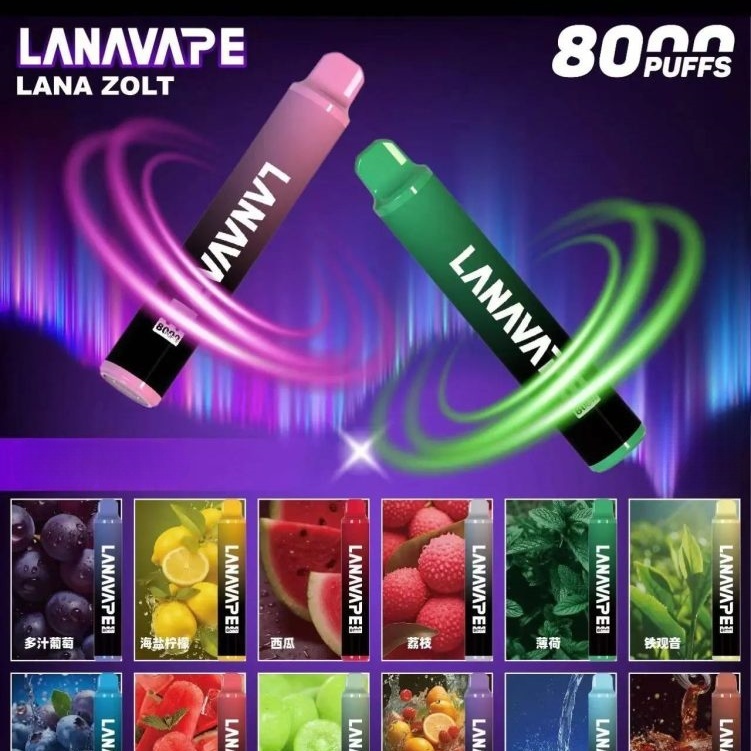 LANA8000口拋棄式電子煙  一次性